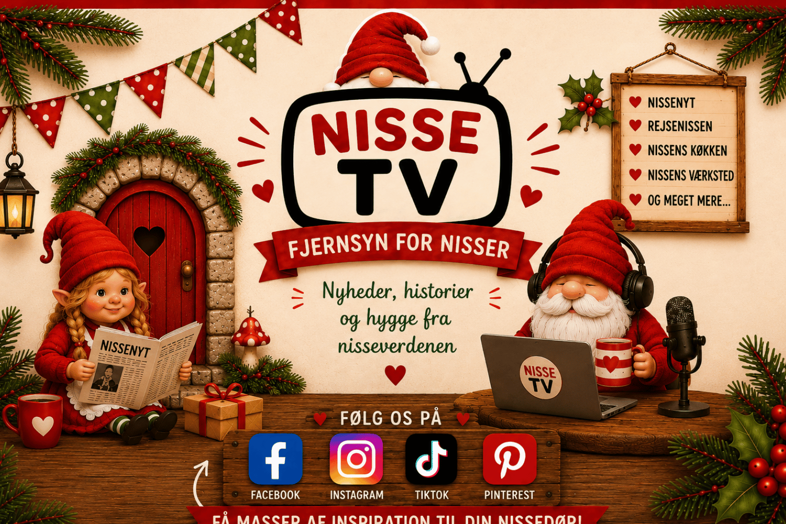 Banner - Nissedør - NisseTV - Kategoriside