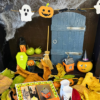 Nisse-Halloween - Tilbehør til nissedør - Lou Noire - Halloweenpynt Nisse-Halloween - Tilbehør til nissedør - Lou Noire - Halloweenpynt